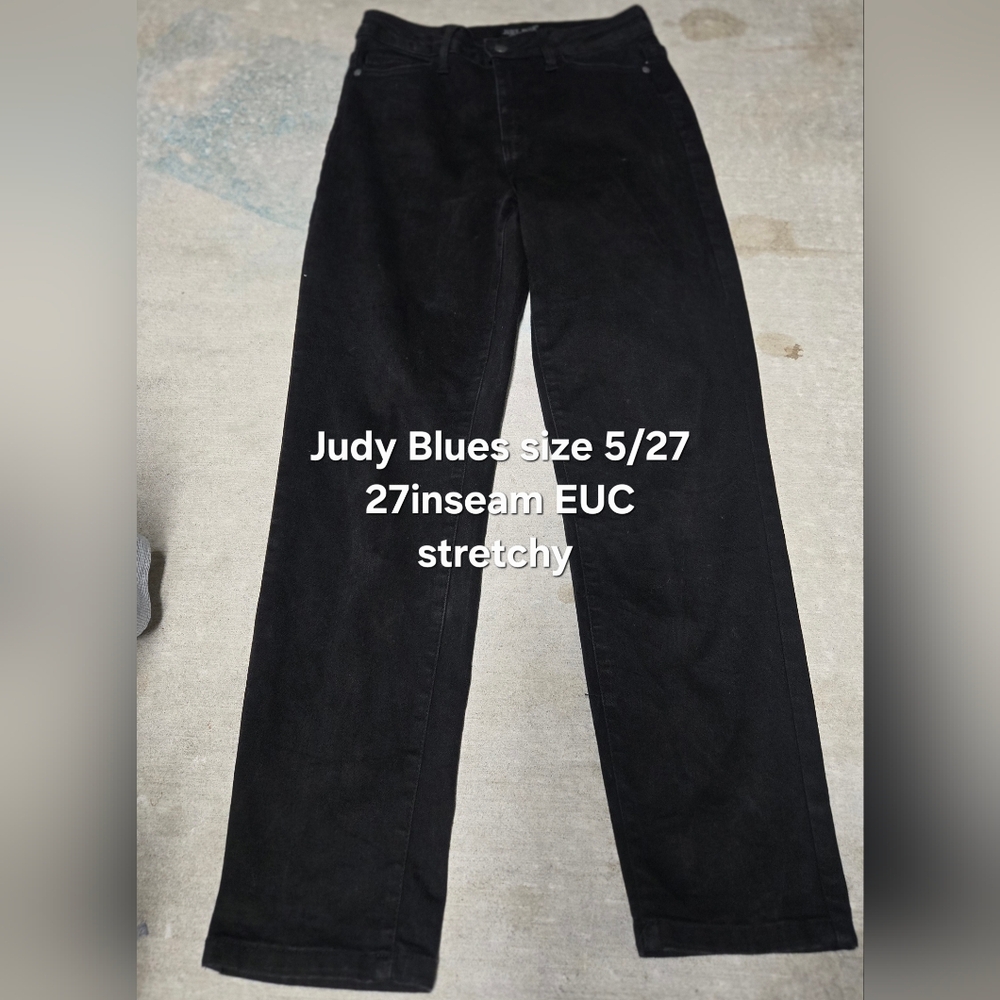 Judy Blue Black Straight Leg Jeans